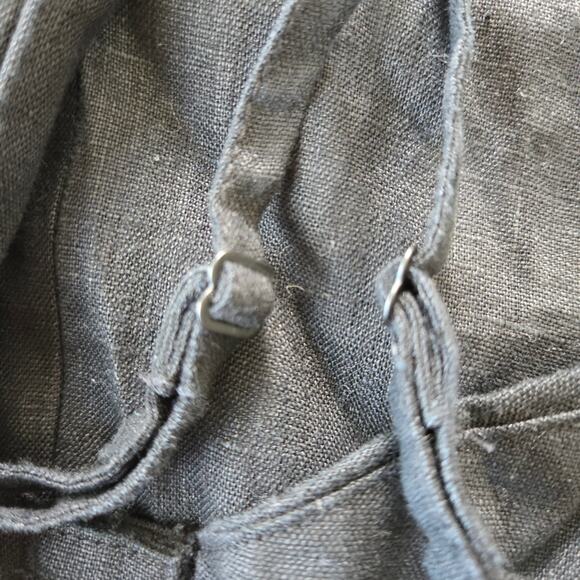 Madewell Sleeveless Wide-Leg Jumpsuit in 100% Linen Size 4 NWT - Picture 9 of 12